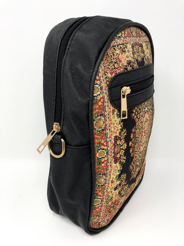 MID Women Backpack Purse PU Washed Leather Convertible Ladies Rucksack Tassel Zipper Pocket Shoulder Bag