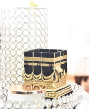 Mecca Ka'ba Model Gold Table Decor