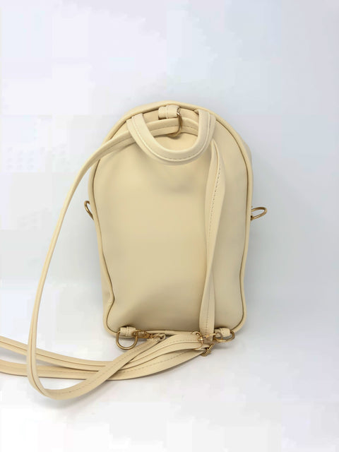 MID Women Backpack Purse PU Washed Leather Convertible Ladies Rucksack Tassel Zipper Pocket Shoulder Bag