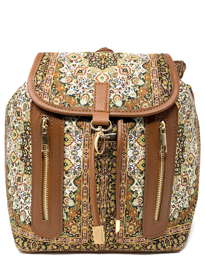 Istanbul Canvas Fashion Backpacks Purse Casual Outdoor Shopping Daypacks Travel Multipurpose Bag