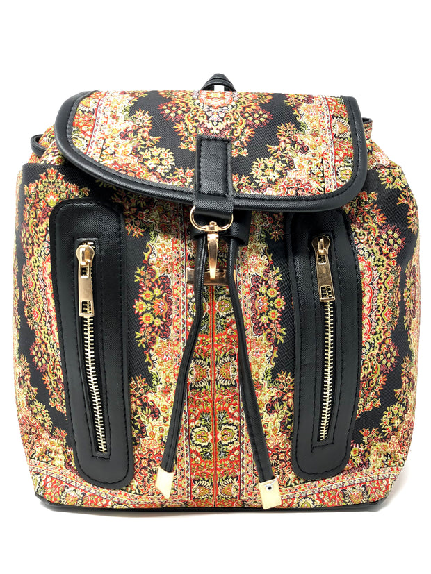 Istanbul Canvas Fashion Backpacks Purse Casual Outdoor Shopping Daypacks Travel Multipurpose Bag