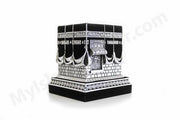 Mecca Ka'ba Model Silver Table Decor