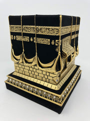 Mecca Ka'ba Model Gold Table Decor (Large)