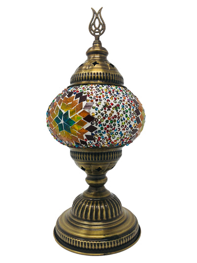 Mosaic Turkish Lamp Dragon Medium