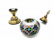 Mosaic Turkish Lamp four seasons Medium