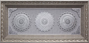 LARGE 4 Feet Wall Frame Silver