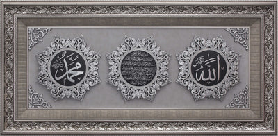 LARGE 5 Feet Wall Frame Silver