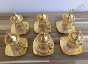 Konya Tea Set - Gold