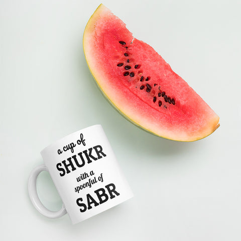 Islamic Mug, PINK A cup of Shukr Hajj gift, eid al-adha gift, eid gift
