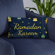 Ramadan Kareem (English-Arabic) Basic Pillow Case w/ stuffing